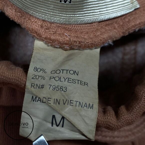 Halfway Dead Men's Drawstring Athletic Shorts Size Medium Tan - Picture 3 of 7